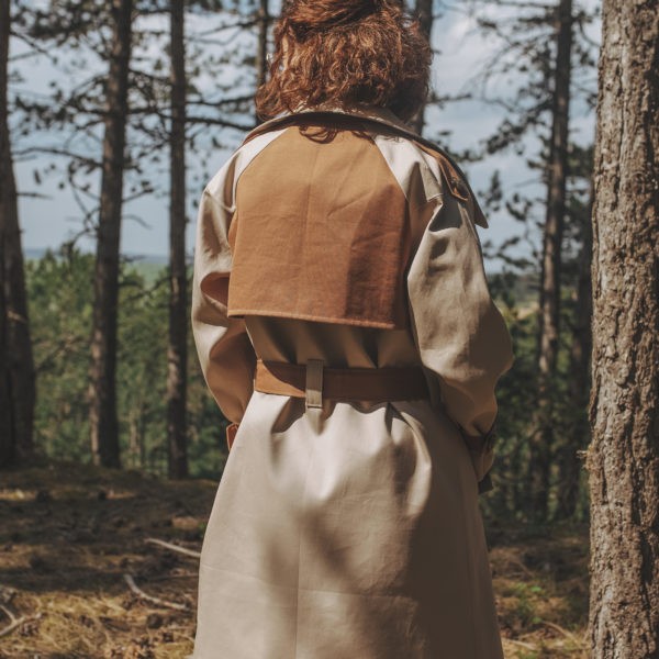 Trench-coat, By Sue-Sue, Créatrice mode éthique, Styliste modéliste, Dijon